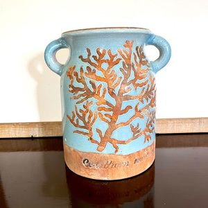 Coral Naples Urn